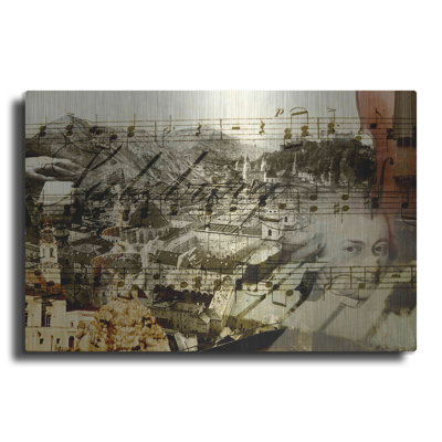 «Classical Music» par GraphINC, impression sur métal sans cadre