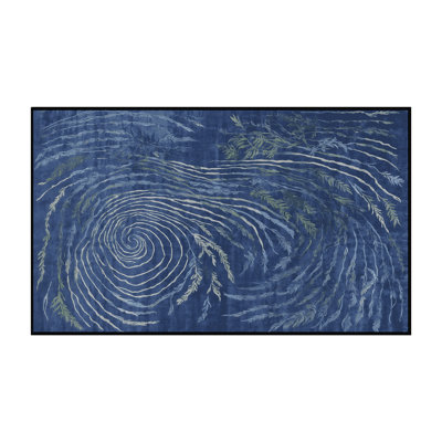 Tapis gris lavable à la machine
