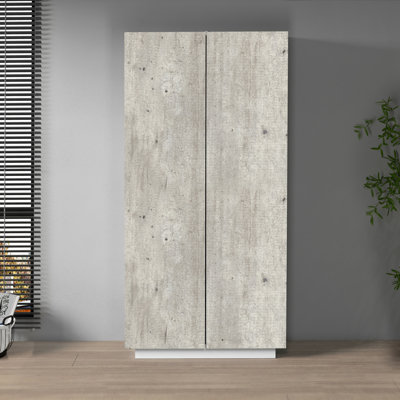 Sawaira 2 -Door 3 -Shelf Storage Cabinet