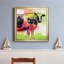 Sainte vache! - Peinture sur toile encadrée-581871141-581871140