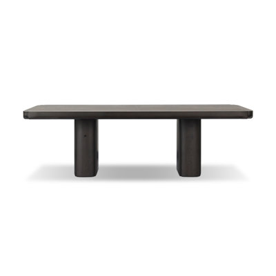 Hurley Rectangle Oak Double Pedestal Dining Table