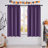 Room Darkening Rod Pocket Thermal Insulated Blackout Curtains (Set of 4)-1131897063-1131898652
