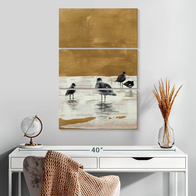 Brampt Seagulls Chillin', 32" H x 20" W