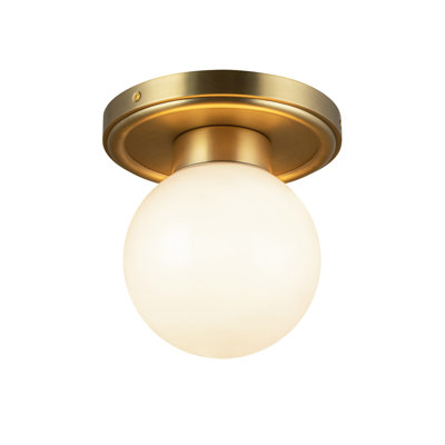 Brantry Glass Semi Flush Mount