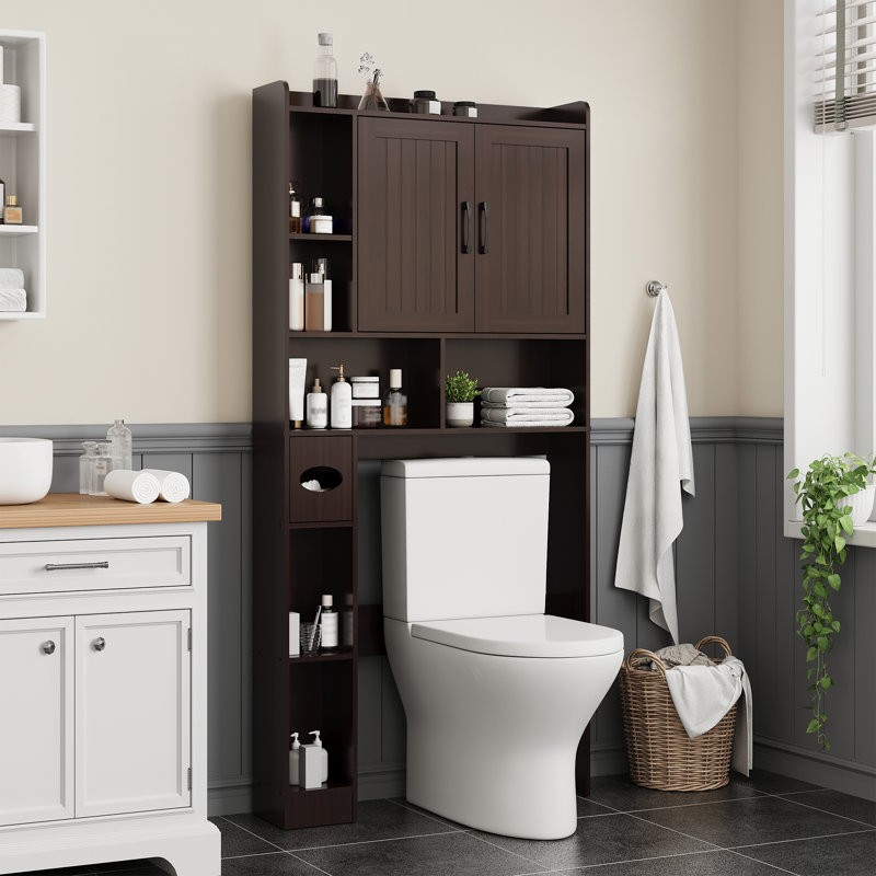 Over The Toilet Storage Cabinet, Espresso