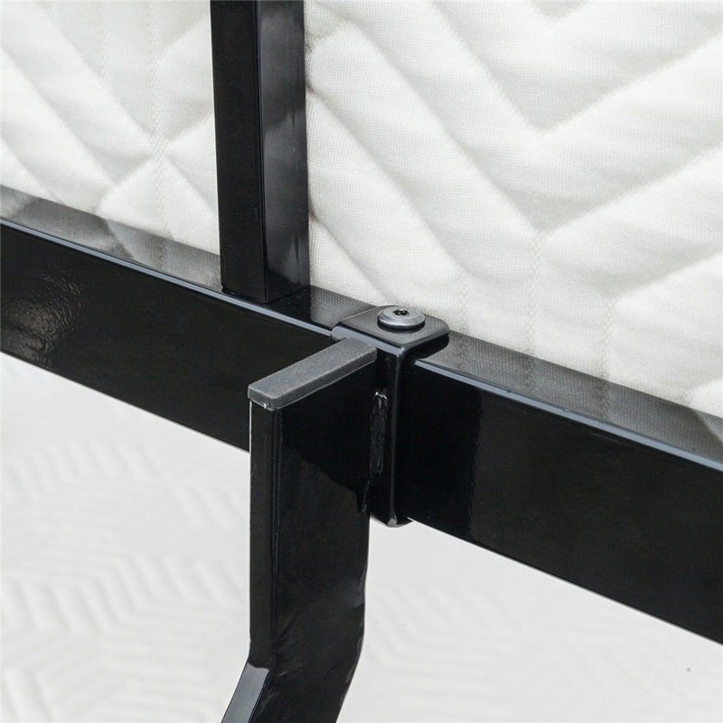 Bunk Bed For Kids Teens Adults/Flat Steps/Heavy Duty Metal Slat, Twin Over Full