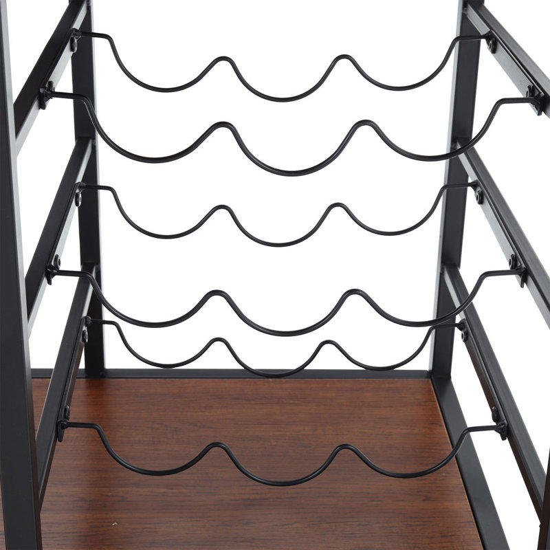 Braxtan Metal Bar Cart