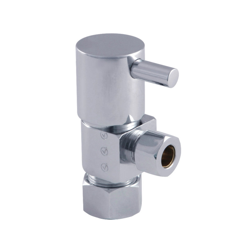Butée d’angle anti-prise de quart de marche Concord, Chrome poli