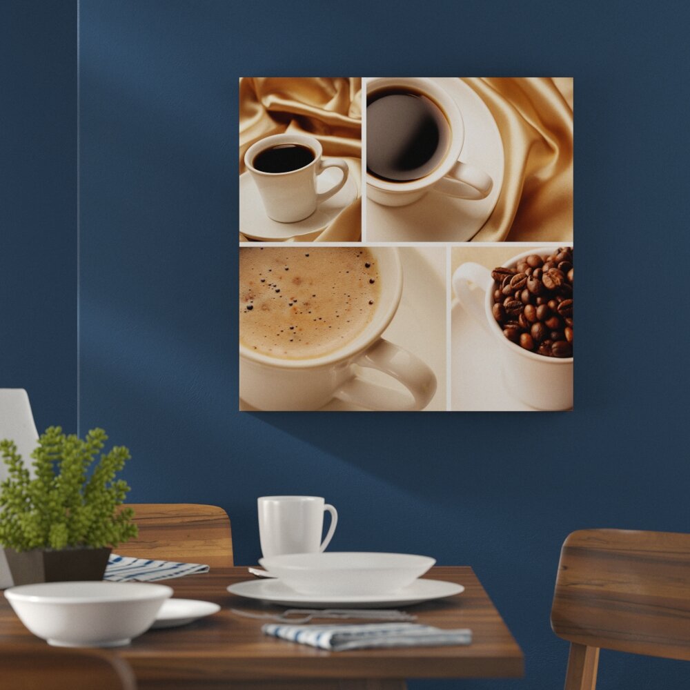 Kunstdruck Glasbild Coffee Variation III