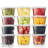 Perfect Settings 16oz. Plastic Food Storage Container 40 Sets