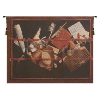 Zahara Loom Woven Cotton Blend Wall Hanging