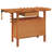 Hassiel 48.8'' W Solid Wood Top Workbench