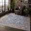 Vintage Look Cotton and Chenille Flatweave Area Rug-578761879