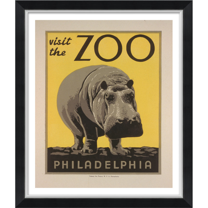 Visit The Zoo Giclee Print