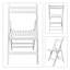 Ensemble de 4 chaises de patio en bois massif Red Barrel Studio®