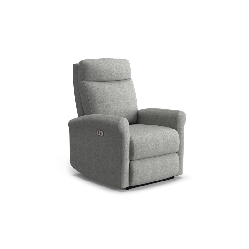 Power Space Saver Recliner W/ Tilt Headrest, Gray
