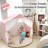 Generic 52'' W x 35.5'' D Indoor Polyester Play Tent-86136484