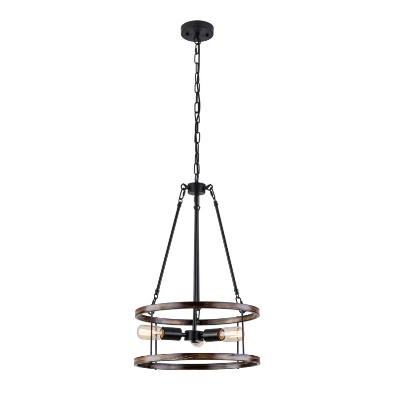 Thoms 3 - Light Dimmable Lantern Geometric Chandelier