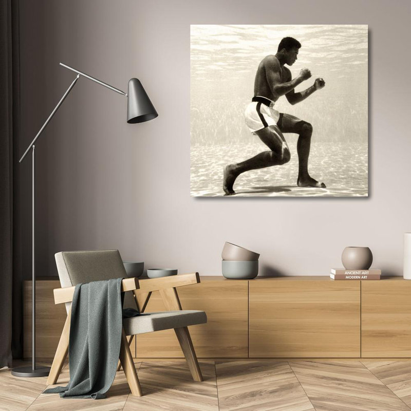 Muhammad Ali, H 20 po x l 21 po