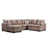 Brown 100% Polyester selected