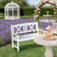 Banc de jardin de style nordique, banc de jardin en bois