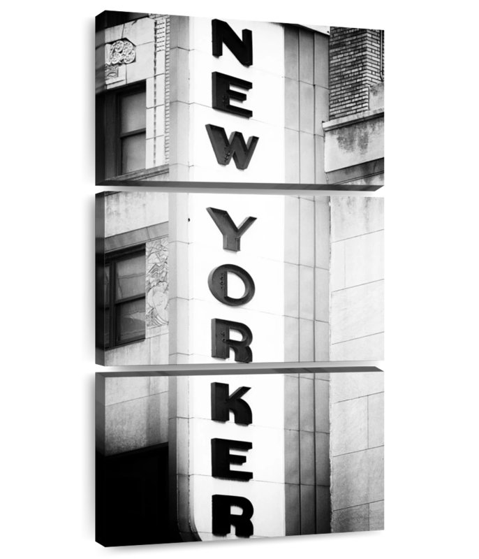 Hotel New Yorker, 27" H x 12" W