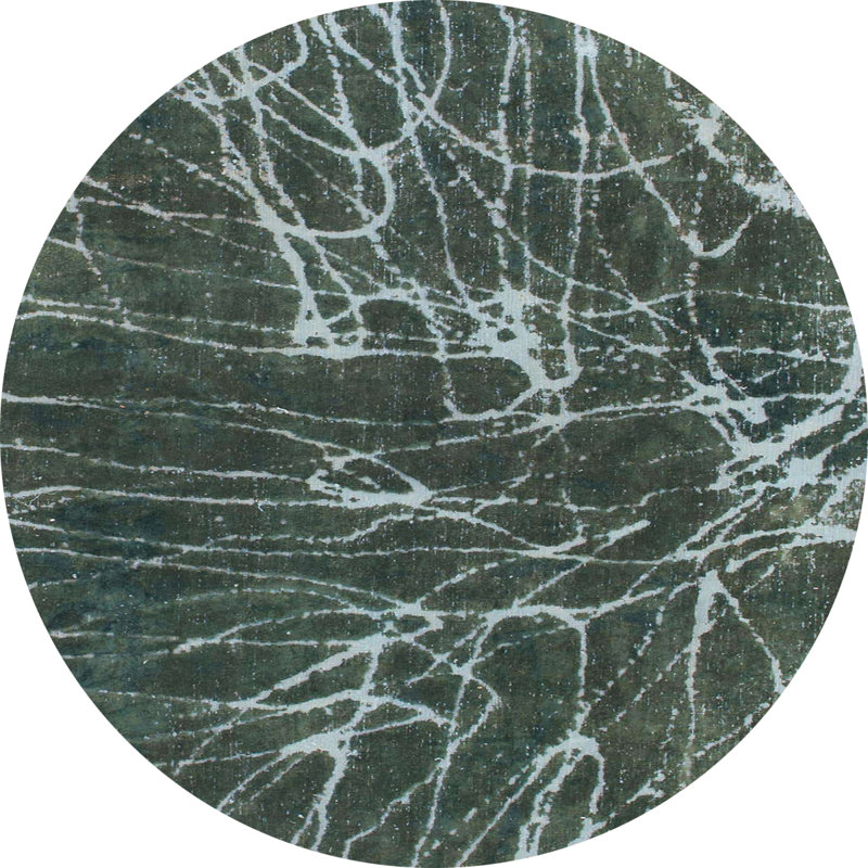 Tapis abstrait moderne 994, Rond 8 pi