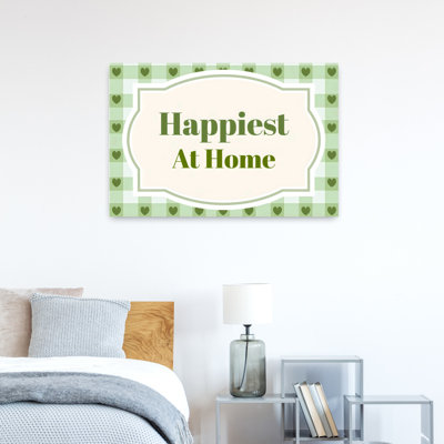 «Happest At Home Classic Elegant Peaceful Architecture», art mural