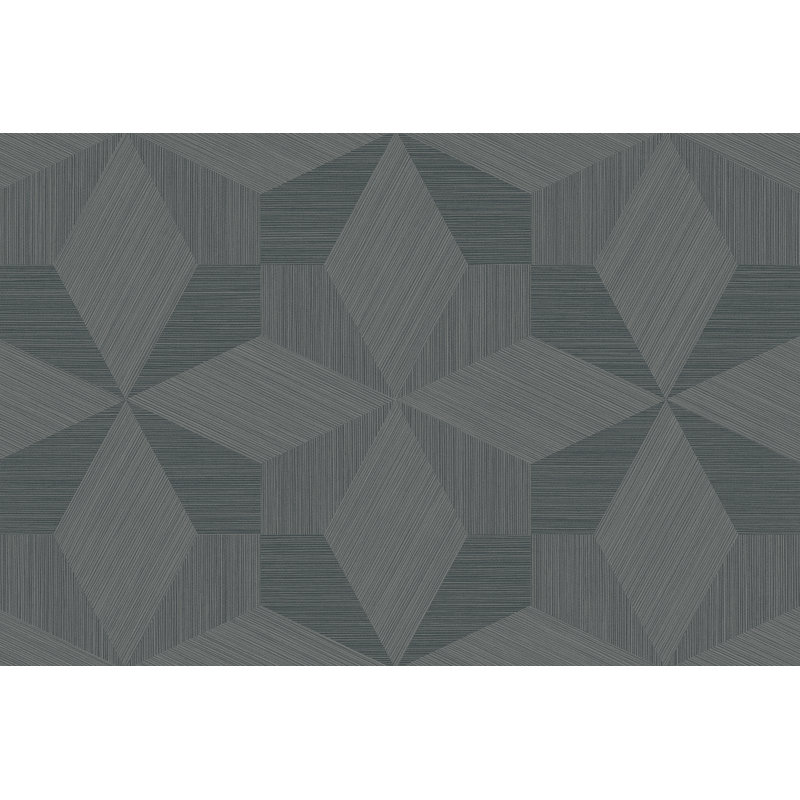 Papier peint en vinyle gaufré Ivy Bronx Designs, Graystone