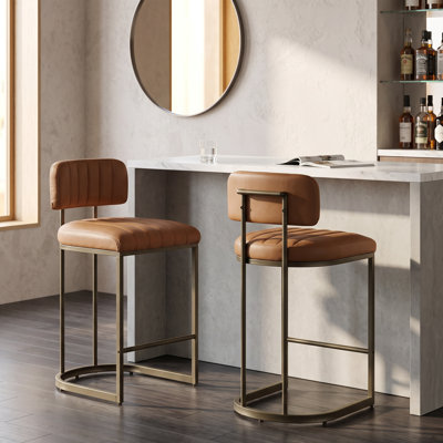 35''H Modern Bar Stool