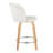 Terrance Fixed-Height Bar & Counter Stools With Bent Wood Legs & Round Footrest-109972581-109972580
