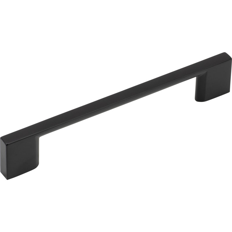 Soft Square 5 1/16" Center to Center Bar Pull Multipack, Matte Black