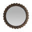 Greenly Round Iron Mirror