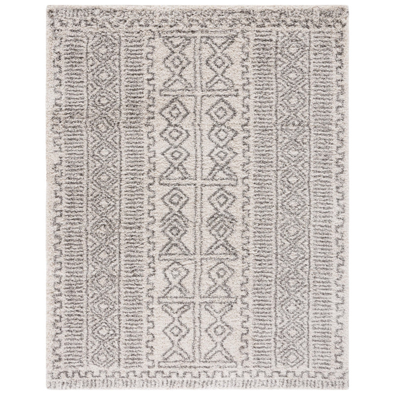 Adessa Shag Performance Southwestern Rug, Rectangle 8' x 10'