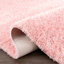 Tapis rose à poils longs Libero-2066298114