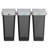 GLAD Link & Sort 36 Gallon Waste and Recycle Station, Pack of 3