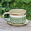 Tasse et soucoupe en céramique Novica
