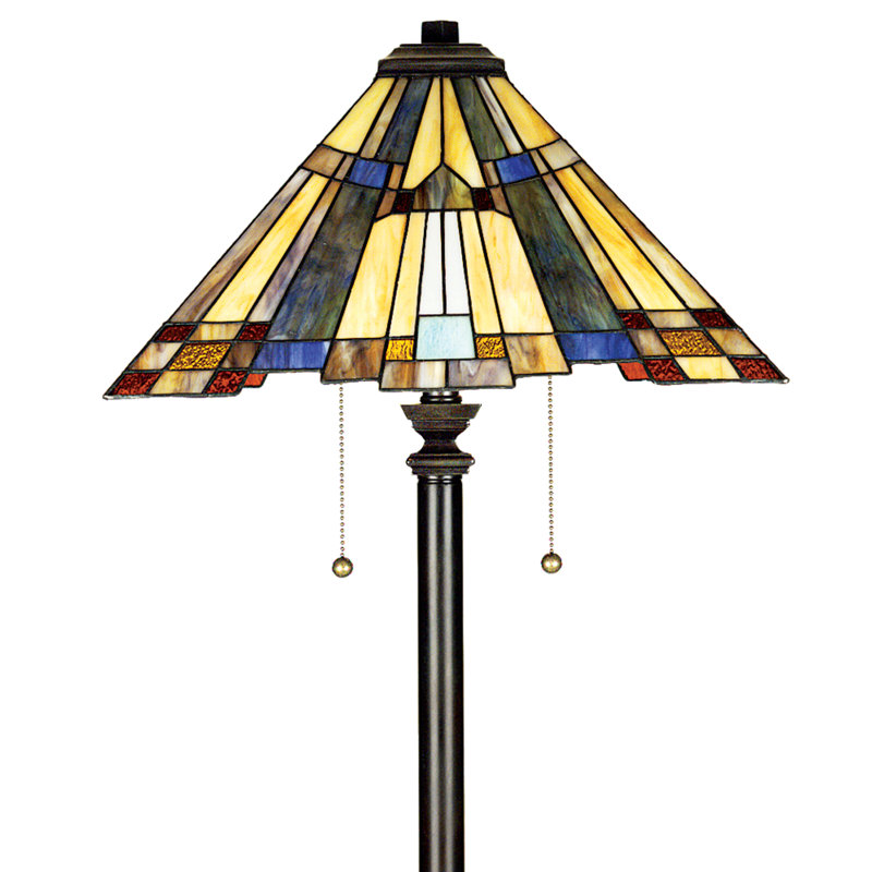 Iftadiye 62'' Bronze Traditional Floor Lamp