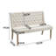 Coshatt Linen Upholstered Bench