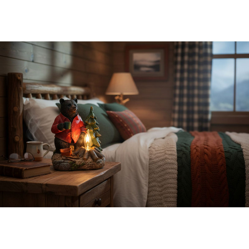 BEAR CAMPFIRE STORY NIGHT LIGHT