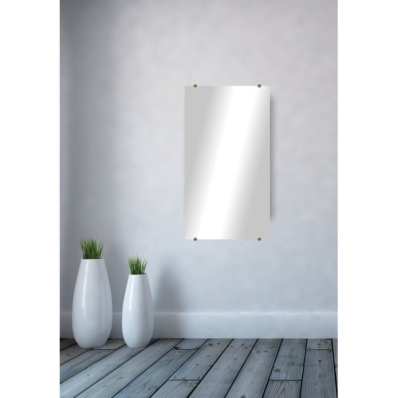 Zarrea Flat Wall Mirror, 26'' x 46''