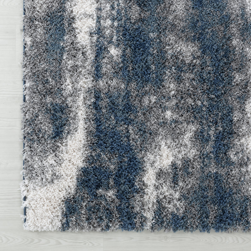Alban Performance Abstract Indoor Rug, Rectangle 4'3" x 6'