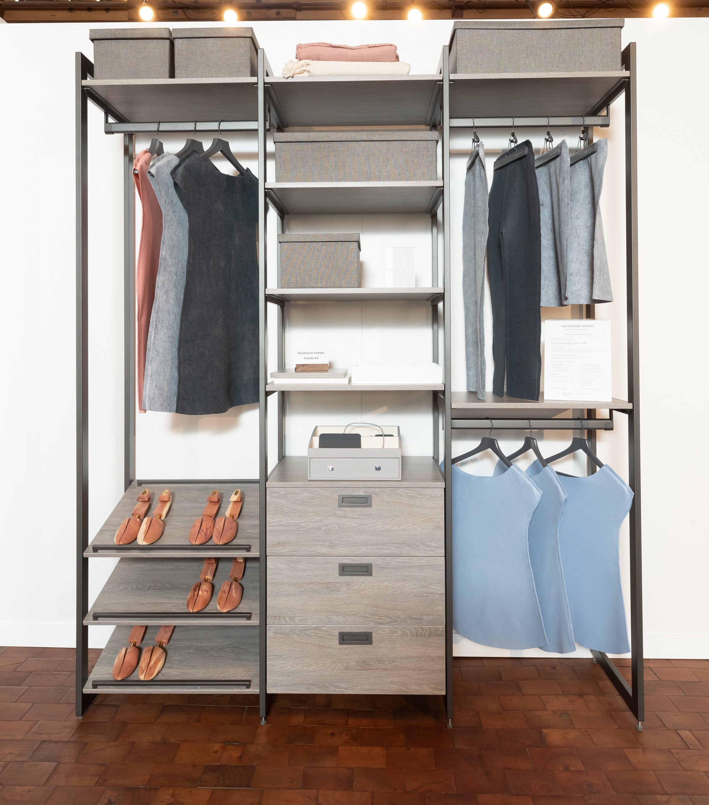 Martha Stewart 4ft Double Hanging & Shoe Storage System