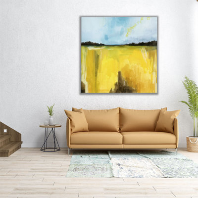 «Gilt Meadow I», reproduction d'art sur toile