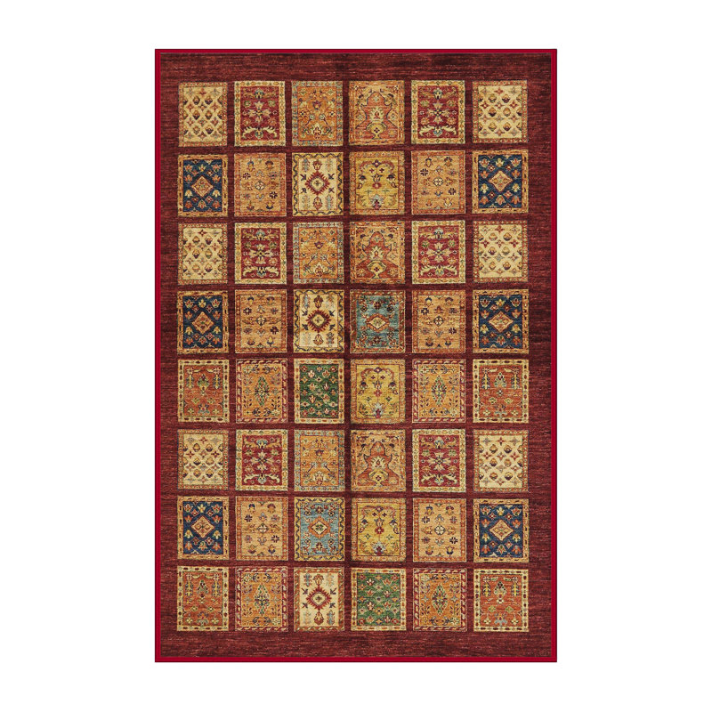 Tapis abstrait moderne 627, Rectangle 8 pi x 12 pi