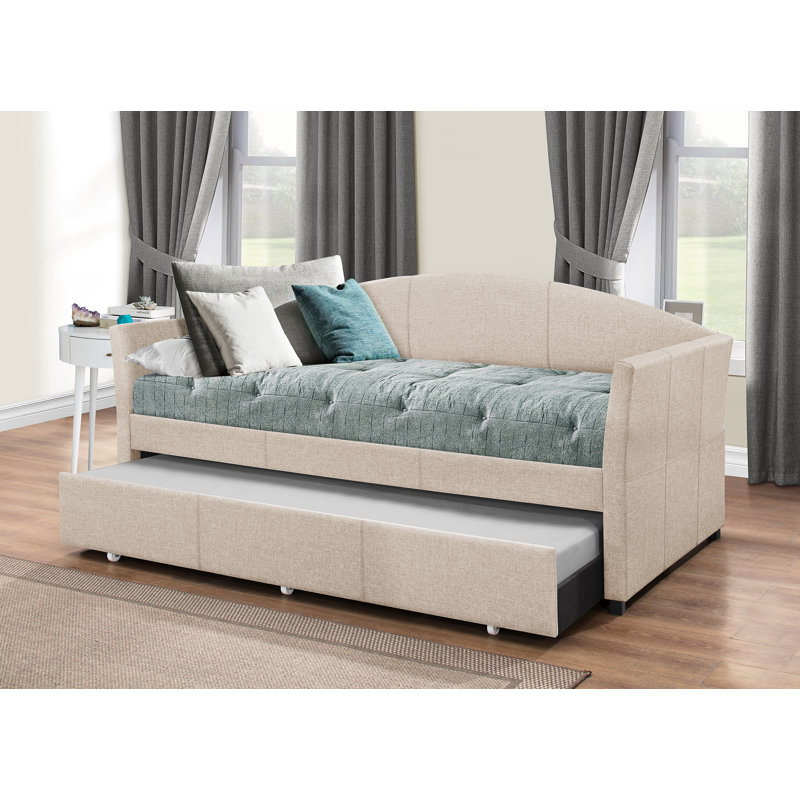 Doab Upholstered Daybed, Fog