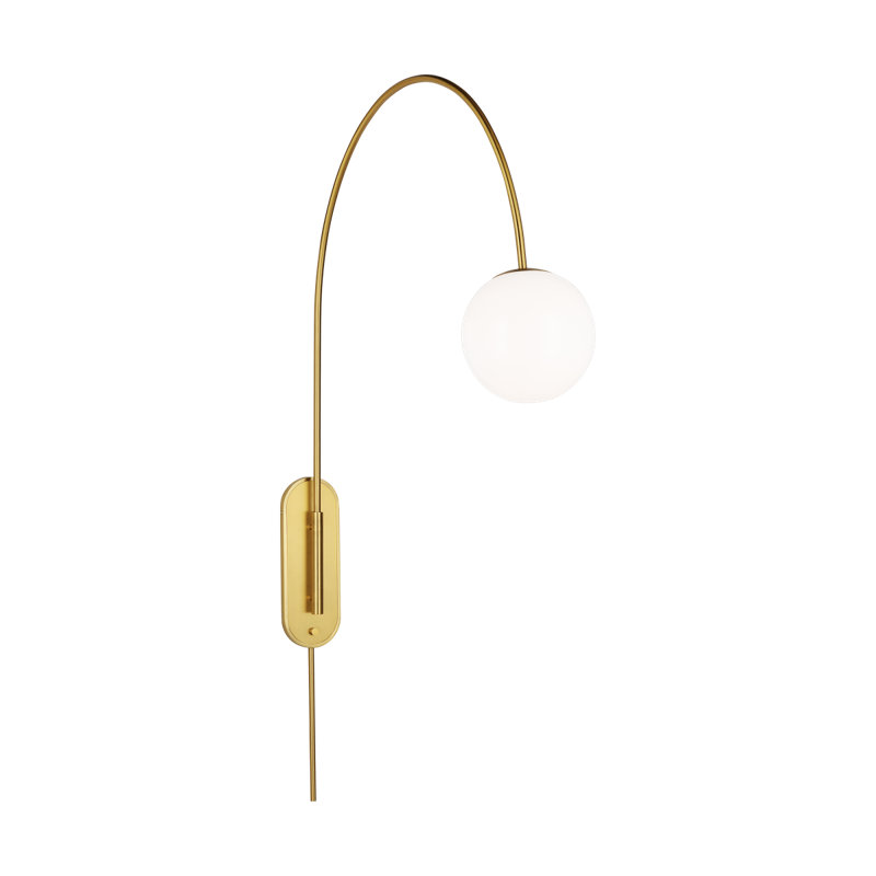 Noemie Steel Armed Sconce