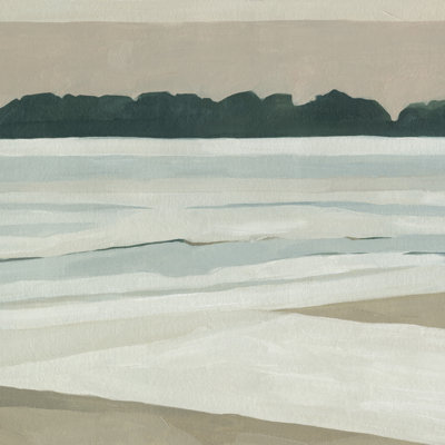 Coastal Lines IV by Emma Scarvey - Wrapped Canvas Painting