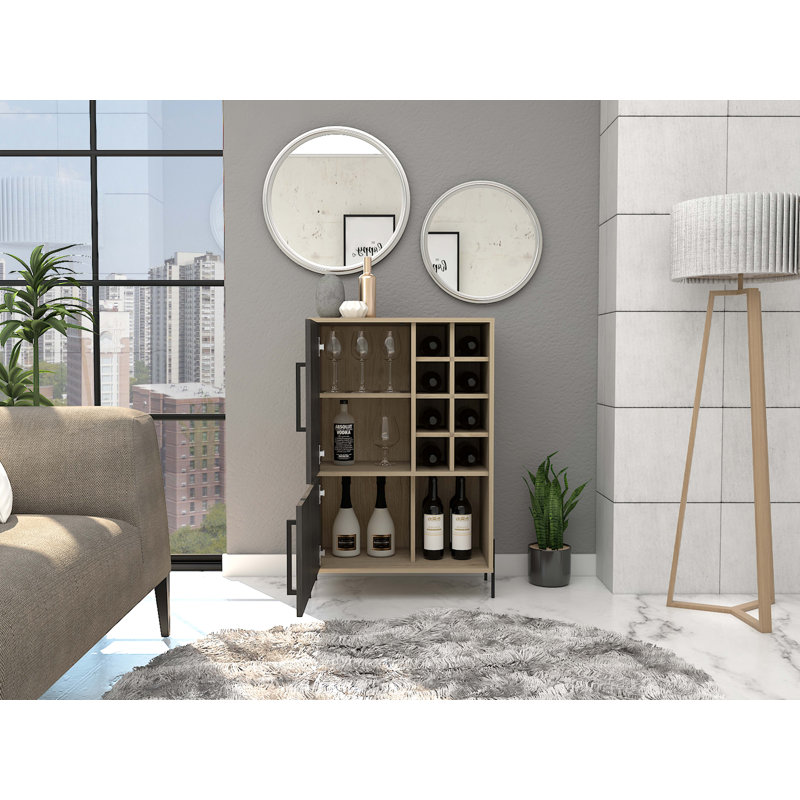 Etherton low 2 door Bar Cabinet