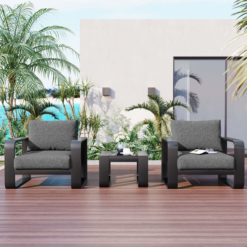 Ensemble modulaire d'extérieur réversible avec coussins Lashawnta